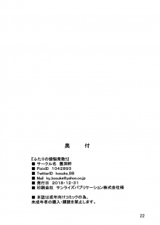 (C95) [Undouken (Kosuke)] Futari no Bonnou Hassan!! | Letting Out Their Desires!! (Granblue Fantasy) [English] [Aoitenshi] - page 22