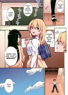 (CT32) [Yamanashi Musume. (Shituzhi, Sawayaka Samehada)] Saimin Nouryoku de Midara na Pakohame Seikatsu ~Hatsujou Shita Ijimekko to Onedari SEX~ [English] - page 6