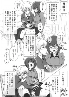 (Futaket 15) [Guhan Shounen] Futa Maho Seiyoku Nikki (Girls und Panzer) - page 3