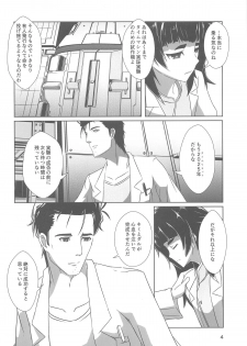 (Chaos Gate Notes! 13) [descendant of LOKIS (Hati)] Soushisouai no NG Word (Steins;Gate 0) - page 3