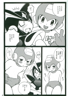 (C77) [Haraguro Tenshi (Narukami)] DREAM OF BASS (Rockman) - page 3