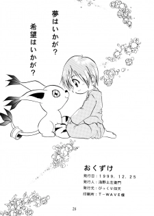 (C57) [Bikkuri Gyouten (Various)] LITTLE LADY (Digimon) - page 28