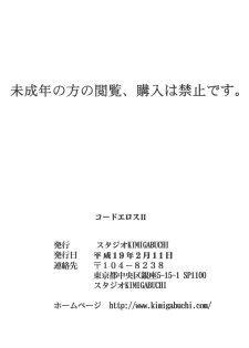 (SC34) [Studio Kimigabuchi (Kimimaru)] Code Eross 2: Ero no Kishidan (Code Geass) - page 33