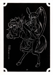 (C67) [Gutenberg no Musume (DesumasuQ, KnightO Satoshi)] Shirasawa (Touhou Project) - page 20