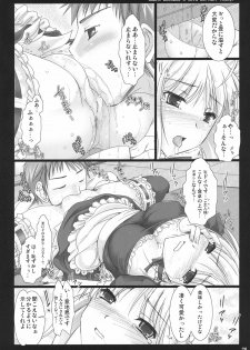 (C71) [UDON-YA (Kizuki Aruchu, ZAN)] Kyou Dake Desuyo? (Fate/stay night) - page 23