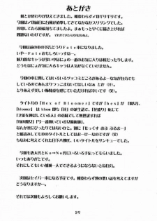 (C66) [Honyo no Uchi (Honyo)] Hex of Bloomer (Fate/stay night) - page 28