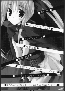 (COMIC1☆01) [Moehina Kagaku (Hinamatsuri Touko)] St. Lily's Day 02 (Mahou Shoujo Lyrical Nanoha) - page 17