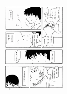 (CR21) [Chibi Chibi Neko Neko (PTOMAINE, Toria)] Yo Raide Ken Eru Getsu (Neon Genesis Evangelion) - page 10