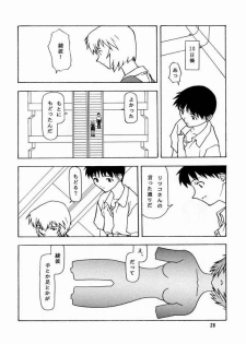 (CR21) [Chibi Chibi Neko Neko (PTOMAINE, Toria)] Yo Raide Ken Eru Getsu (Neon Genesis Evangelion) - page 25