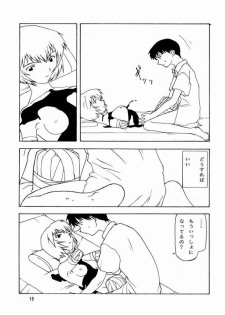 (CR21) [Chibi Chibi Neko Neko (PTOMAINE, Toria)] Yo Raide Ken Eru Getsu (Neon Genesis Evangelion) - page 16