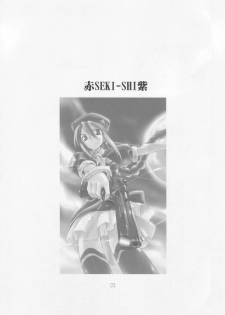 (C64) [Shimoyakedou (Ouma Tokiichi)] Seki Shi (Tsukihime) - page 2
