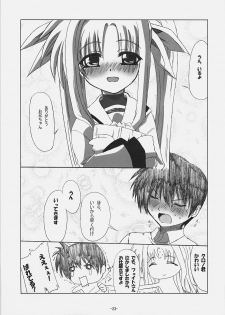 [Kurono to Kuroe (Kurono)] Fate-san Gohan Desuyo! Metals (Mahou Shoujo Lyrical Nanoha) - page 22