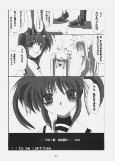 [Kurono to Kuroe (Kurono)] Fate-san Gohan Desuyo! Metals (Mahou Shoujo Lyrical Nanoha) - page 23