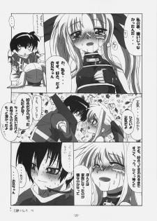 [Kurono to Kuroe (Kurono)] Fate-san Gohan Desuyo! Metals (Mahou Shoujo Lyrical Nanoha) - page 19