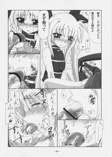 [Kurono to Kuroe (Kurono)] Fate-san Gohan Desuyo! Metals (Mahou Shoujo Lyrical Nanoha) - page 7