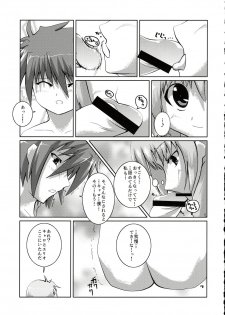 (SC37) [SDM (RX)] Caro ga Erio o Semeru Hon Fate-san mo iru yo (Mahou Shoujo Lyrical Nanoha StrikerS) - page 6