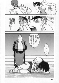 (C54) [Raijinkai (Harukigenia)] Moeyo Sakura (Street Fighter) - page 10
