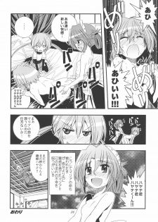 [Byousatsu Tanukidan (Saeki Tatsuya)] Saikai!? Shaa to Seira (Hayate no Gotoku!) - page 23