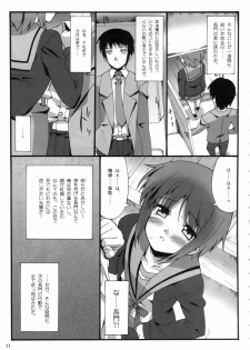 (C70) [kabosu, Makuu Gundan (Hota, Shinozuka Atsuto)] Cosmic Future (The Melancholy of Haruhi Suzumiya) - page 10