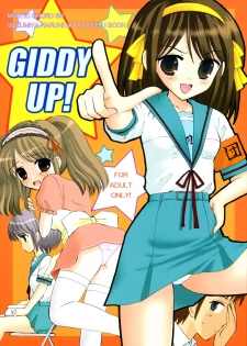 (C70) [Mystic Chord (Gyro Amarume)] GIDDY UP! (The Melancholy of Haruhi Suzumiya) - page 1