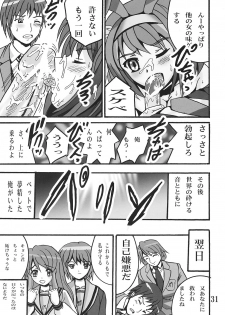 (C70) [Shioya (Shioya Maico)] Haruhi no Sekai (The Melancholy of Haruhi Suzumiya) - page 30