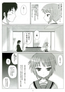 [VOLTCOMPANY (Asahimaru)] Nagato Shiki Fieldwork (The Melancholy of Haruhi Suzumiya) - page 4