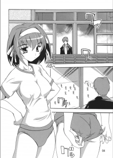 (Noiji Maniacs) [Studio Q (Natsuka Q-Ya)] Suzumiya Haruhi no Fukushuu (The Melancholy of Haruhi Suzumiya) - page 4