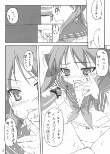 [Edajimadou] Sutoraiku desu kagami yoo (Lucky Star) - page 7