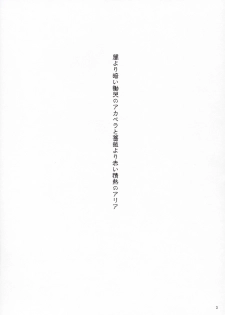 (C72) [Tonarinoyama (Yokoyama Kouji)] Yami yori Kurai Doukoku no A capella to Bara yori Akai Jounetsu no Aria (Mahou Shoujo Lyrical Nanoha) - page 2