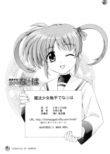 [SHIMEKIRI SANPUNMAE (Tukimi Daifuku)] Mahou Shoujo Shokushuu de Nanoha (Mahou Shoujo Lyrical Nanoha) [English] [SaHa] - page 17