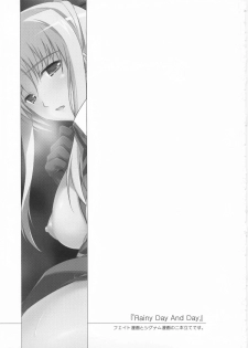 (C73) [Type-G (Ishigaki Takashi)] Rainy Day And Day (Mahou Shoujo Lyrical Nanoha StrikerS) - page 2