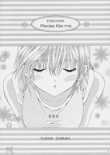 [Shimekiri Sanpunmae (Tukimi Daifuku)] PLEASE KISS ME (Ichigo 100%) [English] [SaHa] - page 2
