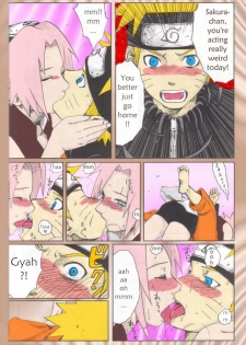 (SC29) [PETS (rin, kuro, may)] Nisemono (Naruto) [English] [persepolis130] [Colorized] - page 13