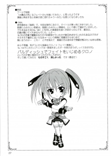 (COMIC1) [PLUM (Kanna)] Magical SEED CABAL (Mahou Shoujo Lyrical Nanoha) - page 26