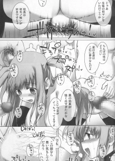 (C73) [Basutei Shower (Katsurai Yoshiaki)] SCHOOL GIRL -Fate Suzuka Arisa Gakuen Choukyou Bon- (Mahou Shoujo Lyrical Nanoha) - page 25