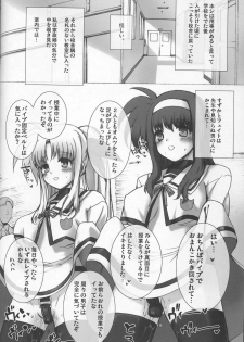 (C73) [Basutei Shower (Katsurai Yoshiaki)] SCHOOL GIRL -Fate Suzuka Arisa Gakuen Choukyou Bon- (Mahou Shoujo Lyrical Nanoha) - page 6