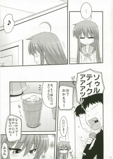 (C73) [Shin Hijiridou Honpo (Hijiri Tsukasa)] Konata to Utau Karaoke 7 - Jikan Pink na Free Time (Lucky Star) - page 11