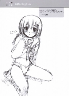 (SC31)[Alpha to Yukaina Nakamatachi] Rough Illust de Gomenasai - page 5