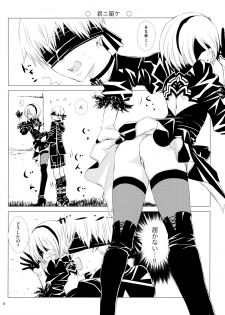 (SPARK12) [Usagizadou (Enu, Rua)] Yuki ni Chiru Aka (NieR: Automata) - page 21