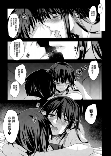 (C96) [Jingai Makyou (Inue Shinsuke)] Otonari no Nie - Saikai Shita Osananajimi no Ie de Okita Koto. [Chinese] [兔司姬漢化組] - page 33