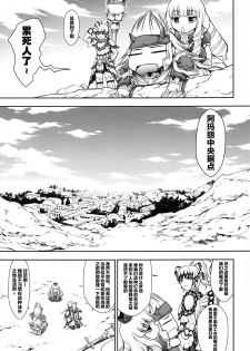 (C96) [Yokohama Junky (Makari Tohru)] Solo Hunter no Seitai WORLD 3 (Monster Hunter) [Chinese] [不咕鸟汉化组] - page 4