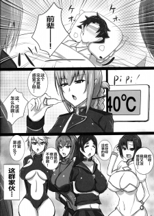 (C96) [Yuzuponz (Jiseki)] Inran Nightingale no Gyaku Rape Kinkyuu Chiryou (Fate/Grand Order) [Chinese] [黎欧x新桥月白日语社] - page 3