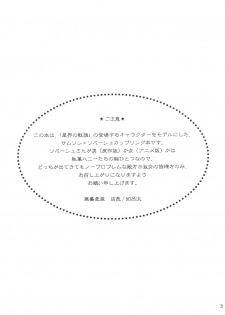(C60) [Samusobaya (Samusoba Icchou)] SamSoba Icchou (Seikai no Senki) - page 4