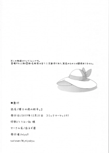 (C97) [Shironegiya (miya9)] Hakase no Yoru no Joshu. 3 (Pokémon Sun and Moon) [Chinese] [final個人漢化] - page 29