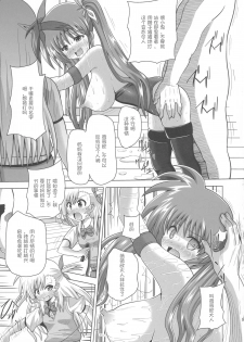 (Futaket 12.5) [Kuroi Mono (Akadama)] Nakayoshi Oyako o Saimin de Houkai sasetemita (Magical Girl Lyrical Nanoha)[Chinese] [百合勿忘草个人汉化] - page 9