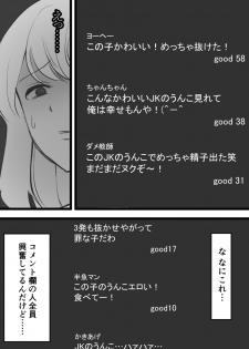 [Blindniku] Ero Site de Jibun no Tousatsu Douga o Hakken shita JK - page 20