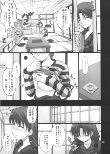 (COMIC1☆01) [PURIMONO (Goyac)] Nekotora -Nekoka no Oneesan wa Suki desu ka?- (Fate/hollow ataraxia) - page 22