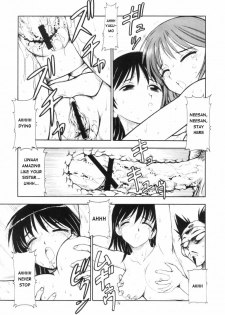 (SC25) [Toraya (ITOYOKO)] Scramble X Watashi, Nee-san ga Suki nan desu (School Rumble) [English] {DoujinAlert} - page 38