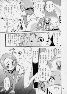 [Studio Tar (Kyouichirou , Shamon)] Yagami-san Chino Katei Jijou (Digimon Adventure 02) - page 14