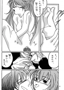 [Manga Super (Nekoi Mii)] Rei-tan no Kokoro, Shakunetsu no ku (Neon Genesis Evangelion) - page 24